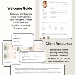Notion Client Portal Template: Business Dashboard, Project Management ...