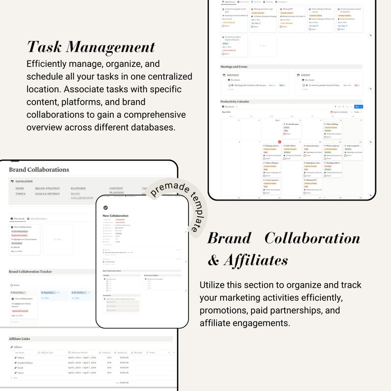 Notion Social Media Content Planner Template Digital Notion Calendar notion-social-media-content-planner-template-digital-notion-calendar