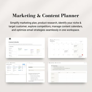 Etsy Seller Planner Notion Template: PLR Resell Rights (Digital) image 4