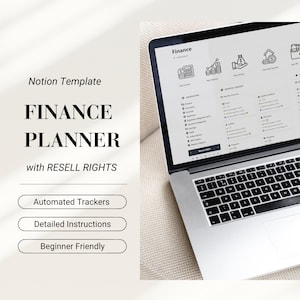Finance Notion Template: Budget & Debt Tracker (PLR)
