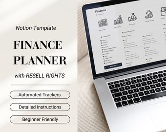 Finance Notion Template: Budget & Debt Tracker (PLR)