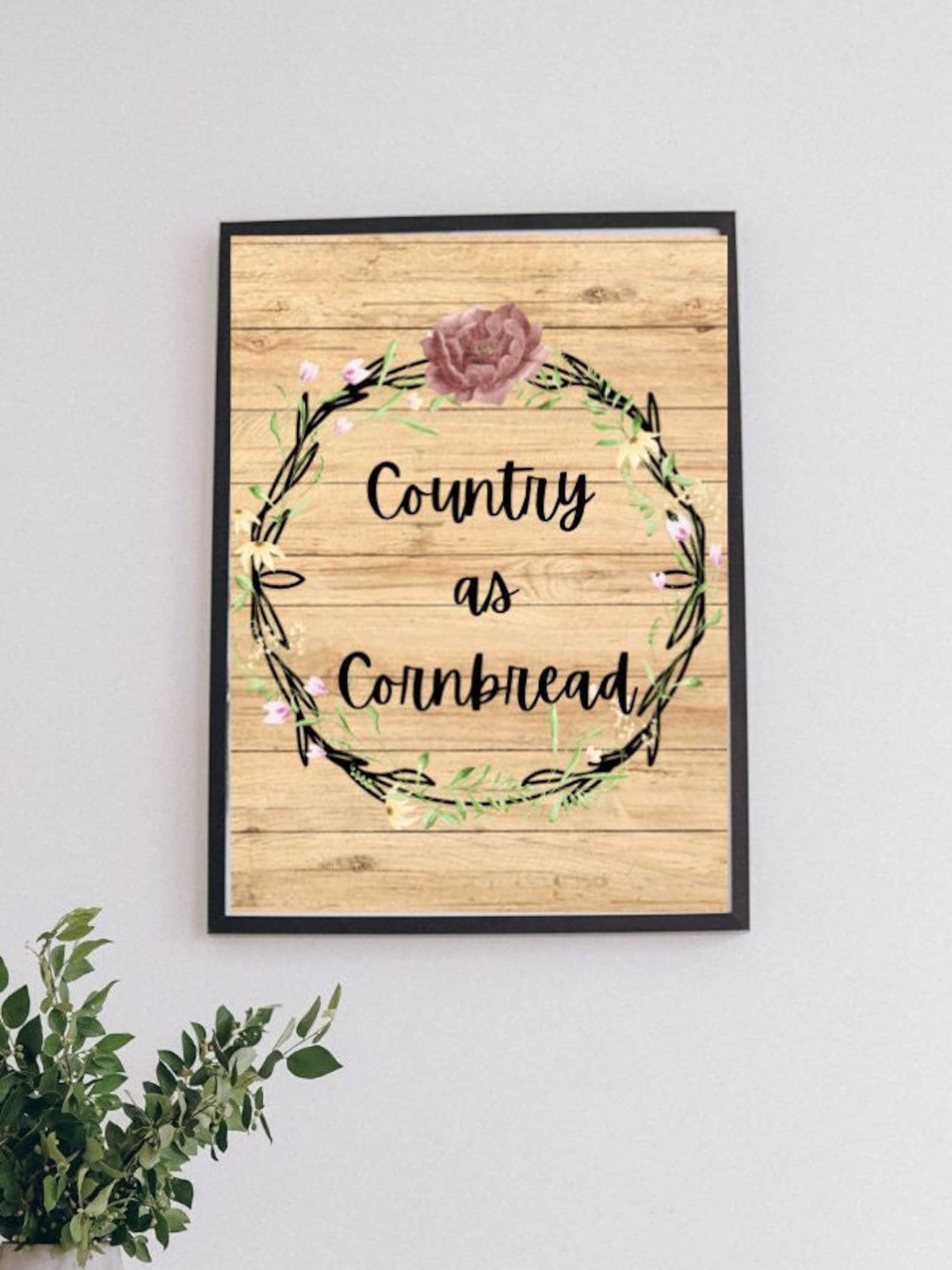 Printable Wall Art, Kitchen Printables, Farmhouse Style Printable Wall ...