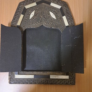 Handmade authentic Moroccan Mirror holder with doors