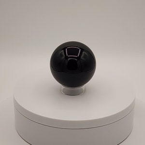 Black Obsidian Sphere, Crystal Sphere, Black Obsidian, 279 g, 59.0 mm