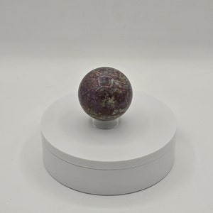 Ruby Kyanite sphere, Ruby Kyanite, UV Reactive,  418 g