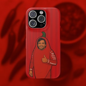 Carlos Sainz Smooth Operator Meme F1 Phone Case | Snap-on Cover | iPhone Samsung Accessory | Racing Fan Gift