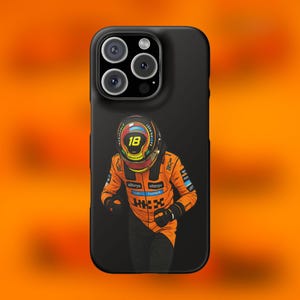 Oscar Piastri Griddy 81 Meme F1 Phone Case | Snap-on Cover | iPhone Samsung Accessory | Racing Fan Gift