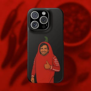 Carlos Sainz Smooth Operator Meme F1 Phone Case | Snap-on Cover | iPhone Samsung Accessory | Racing Fan Gift