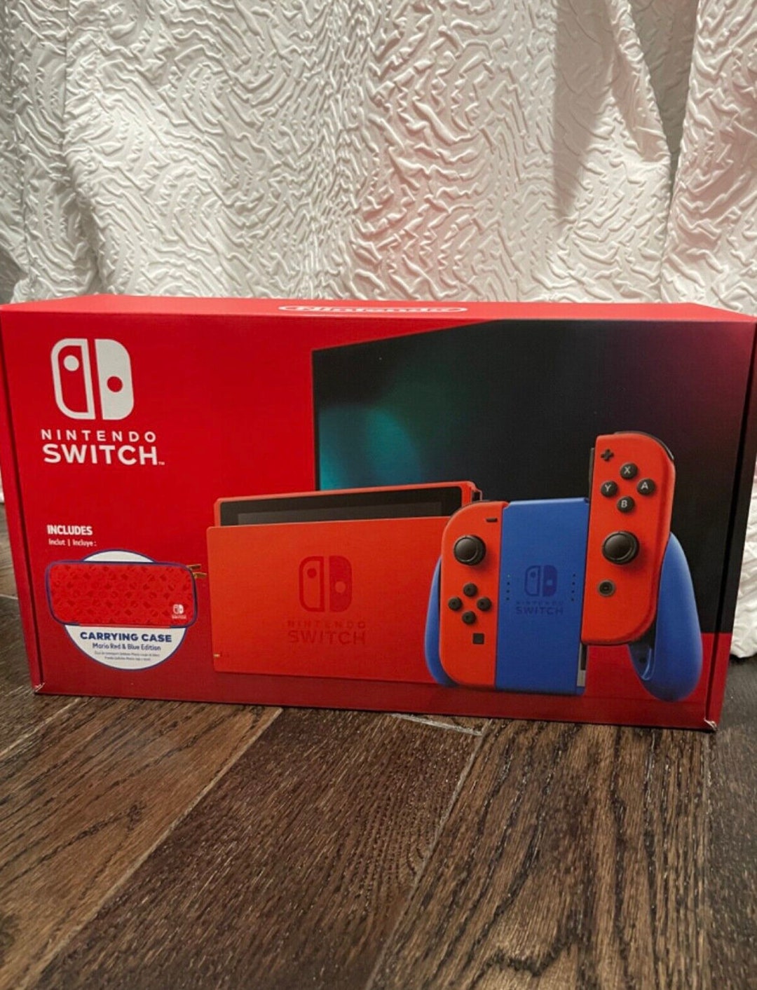 Nintendo Switch Oled Mario Etsy