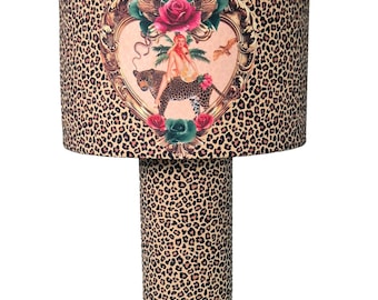 Tiger Rose Vintage Table Lamp