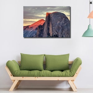 CANVAS Half Dome Sunset