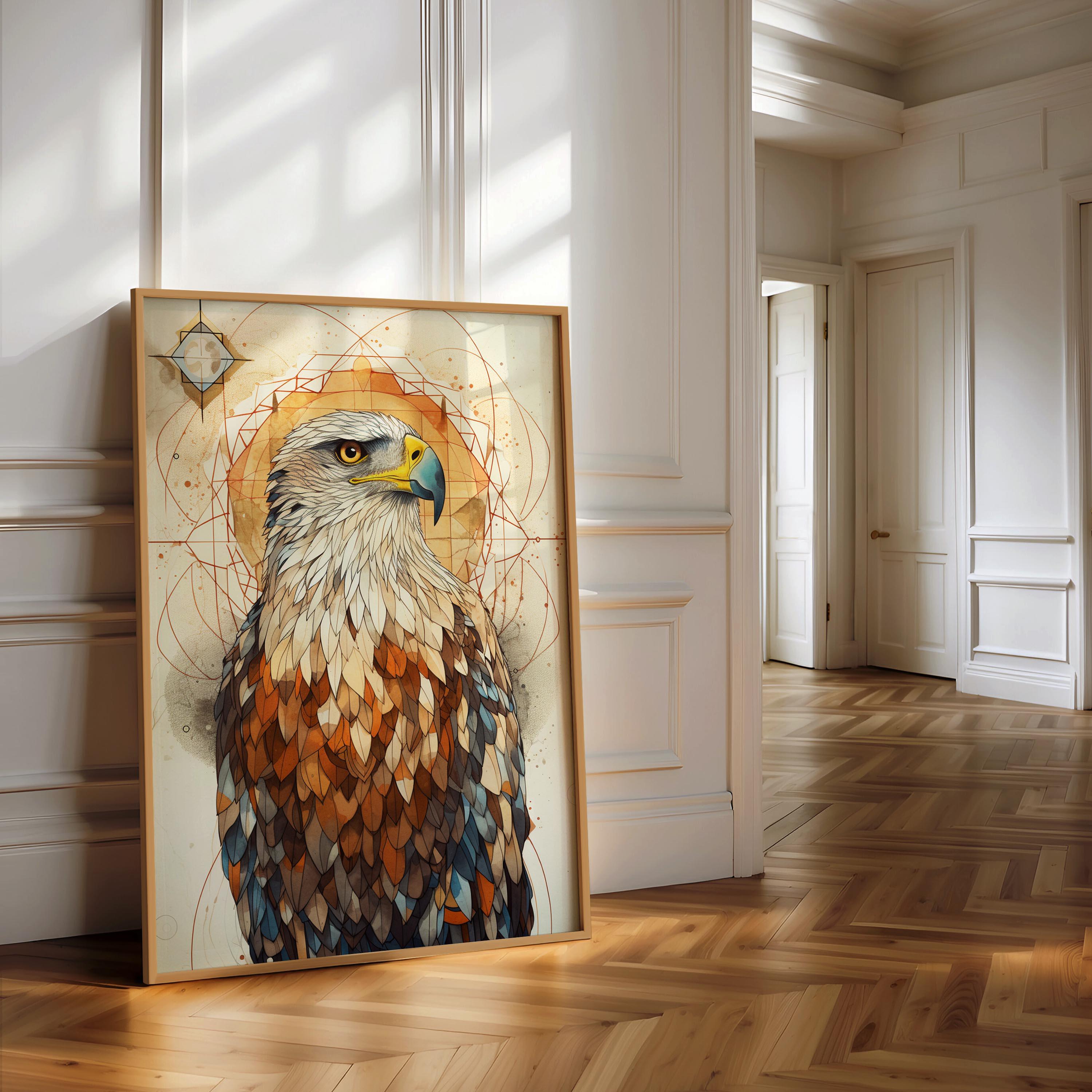 American Bald Eagle Wall Art, Digital Download, Bald Eagle Print ...