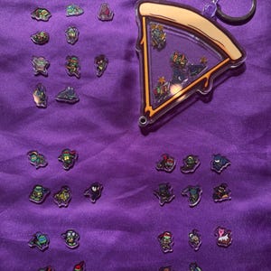 specialbyggd pizzasköldpadda + extra bitar (inklusive sköldpaddor som blandar sig)