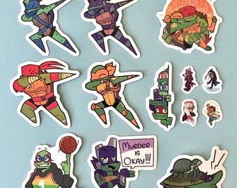 Tortle Boy Stickers