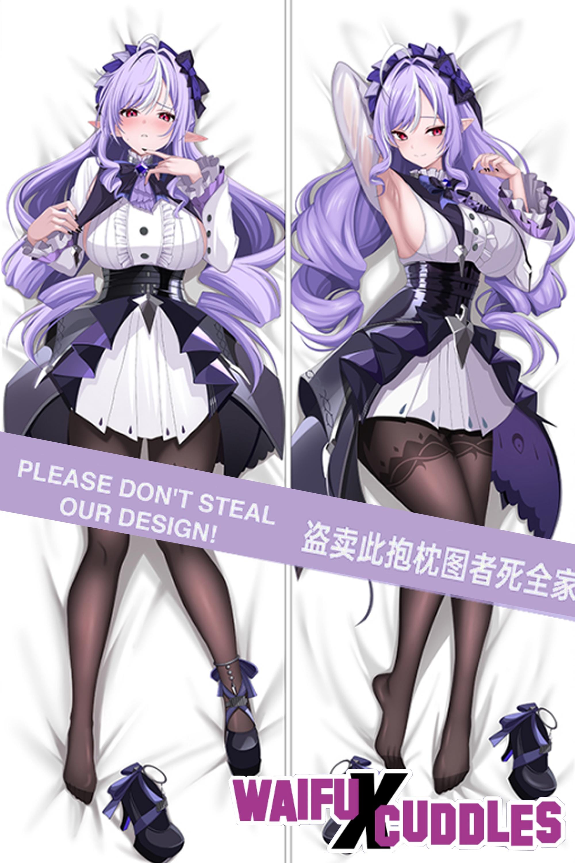 Vivian Banshee Dakimakura Zenless Zone Zero Fan Made ZZZ Waifu Merch 2 Way Tricot Pillow Keychain Charm