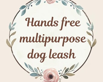 Multipurpose Handsfree dog leashes