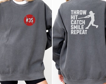 Softball Player Sweatshirt Softball Coach Sweater Softball mom shirt Softball team gift Athletic shirt Softball Fan Sweatshirt Softball Love