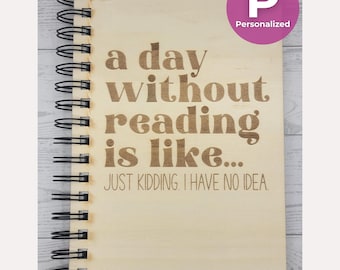 Personalized Engraved Wood Journal Handmade Custom Notebook For Book Lover Creative Bound Sketchbook Writing Journal Gift For Writers