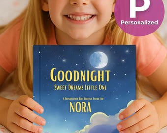 Baby Name Book Personalized baby shower keepsake custom 1 year old gift first Christmas keepsake custom story book grandma gift idea nephew