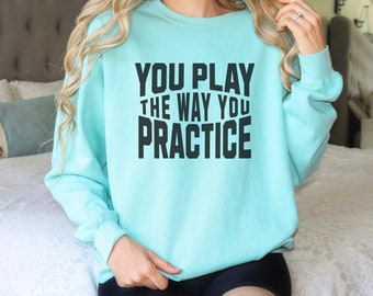 Personalized Softball Player Sweatshirt Softball Coach Custom Sweater High School Team Gift Softball Fan Athletic Sweatshirt Softball Love