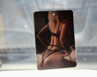 Air Freshener Featuring YOUR Boudoir Photo For Gift To Partner - Unscented, Use Your Own Essential Oil Or Perfume Fragrance