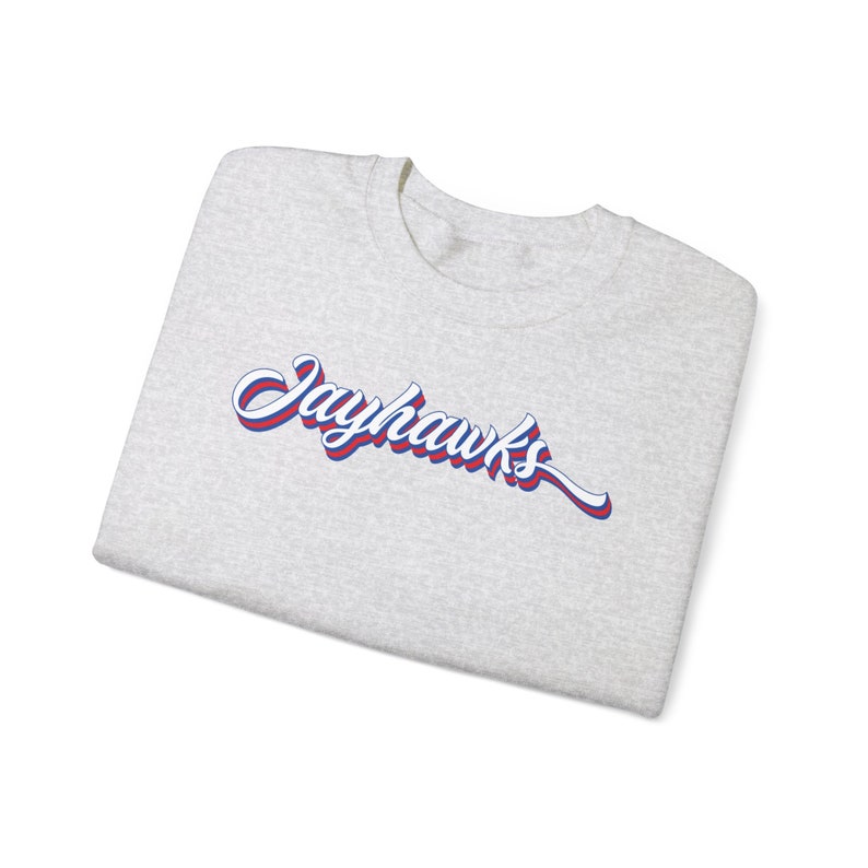 Kansas University Jayhawks Crewneck Sweatshirt KU Jayhawks Unisex