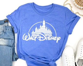 Walt Disney T-shirt, Disney Shirts, Mickey Shirts, Minnie Shirt, Disneyworld Shirt, Disney Shirt For Women, Walt Disney Shirt, Disney Castle