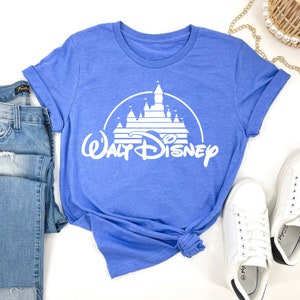 Walt Disney T-shirt, Disney Shirts, Mickey Shirts, Minnie Shirt, Disneyworld Shirt, Disney Shirt For Women, Walt Disney Shirt, Disney Castle