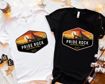 Lion King Disney T-Shirt, Pride Rock National Park Shirt, Disney Simba Shirt, Disney Lion King Shirt, Unisex, Animal Kingdom Shirt Gift