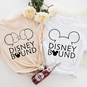 Disney Bound T-shirt, Disney Bound Shirts, Disney Bounding Tees, Disney World Shirts, Disney Family Tees, Disney Vacation Shirt, Disney Tee