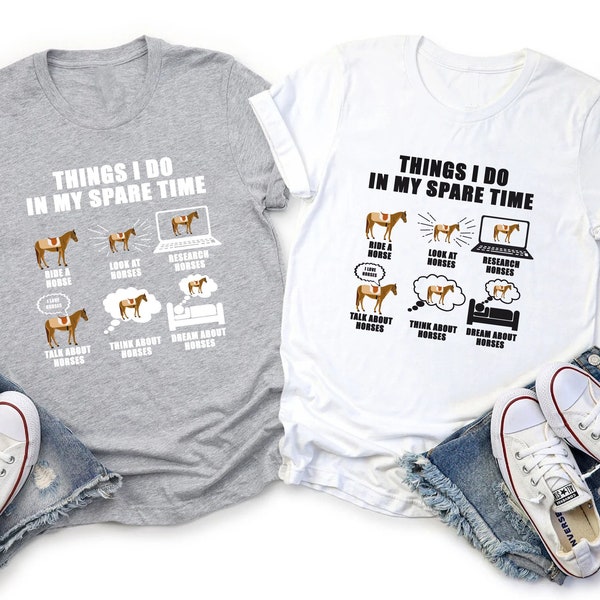 Funny Horse Shirt, Horse Rider Gift, Horse Riding Shirt, Horse Lover Shirt, Horse Lover Gift, Horseback Riding Shirt, Horseback Sport Gift