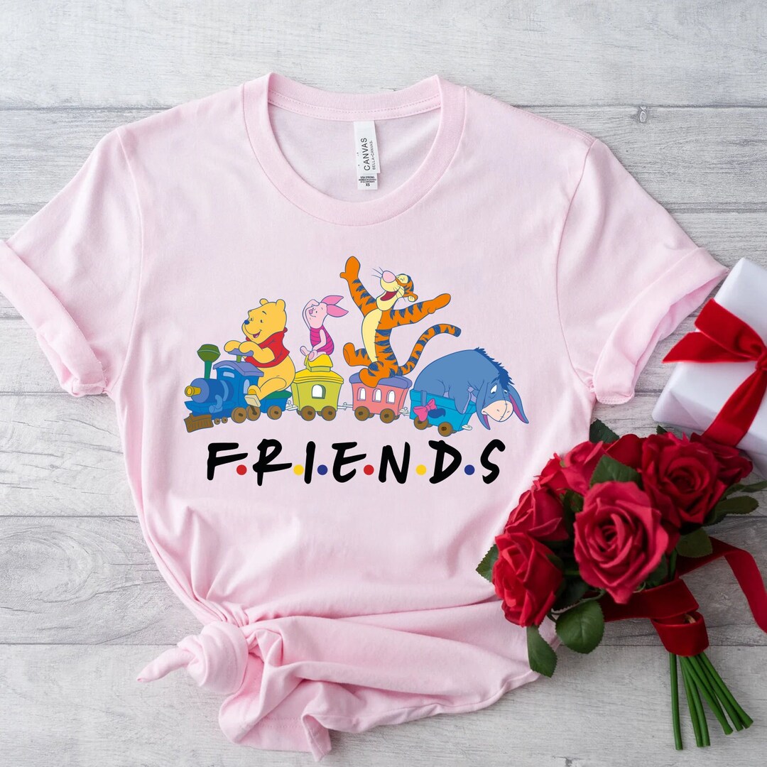 Friends Winnie the Pooh Shirt, Friends T-shirt, Pooh Shirt, Friends ...