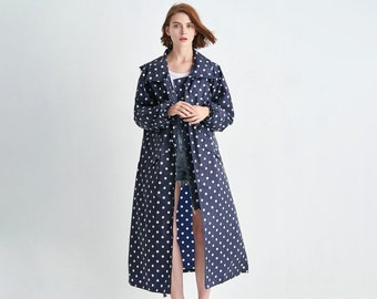 Thalia Raincoat - Elegant, breathable, figure-hugging rain poncho/rain cape/rain jacket (for cycling/hiking/everyday life)