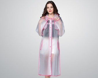 Pegasus Raincoat - Elegant, breathable, figure-hugging rain poncho/rain cape/rain jacket (for cycling/hiking/everyday life)