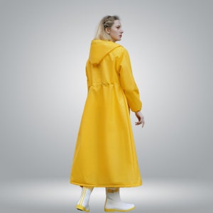 Antlia Raincoat Elegant, breathable, figure-hugging rain poncho/rain cape/rain jacket for cycling/hiking/everyday life image 2