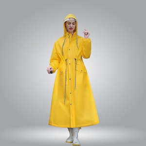 Antlia Raincoat Elegant, breathable, figure-hugging rain poncho/rain cape/rain jacket for cycling/hiking/everyday life image 4