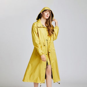 Lexar Raincoat Elegant, breathable, figure-hugging rain poncho/rain cape/rain jacket for cycling/hiking/everyday life image 3