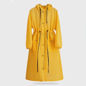 Antlia Raincoat Elegant, breathable, figure-hugging rain poncho/rain cape/rain jacket for cycling/hiking/everyday life image 5