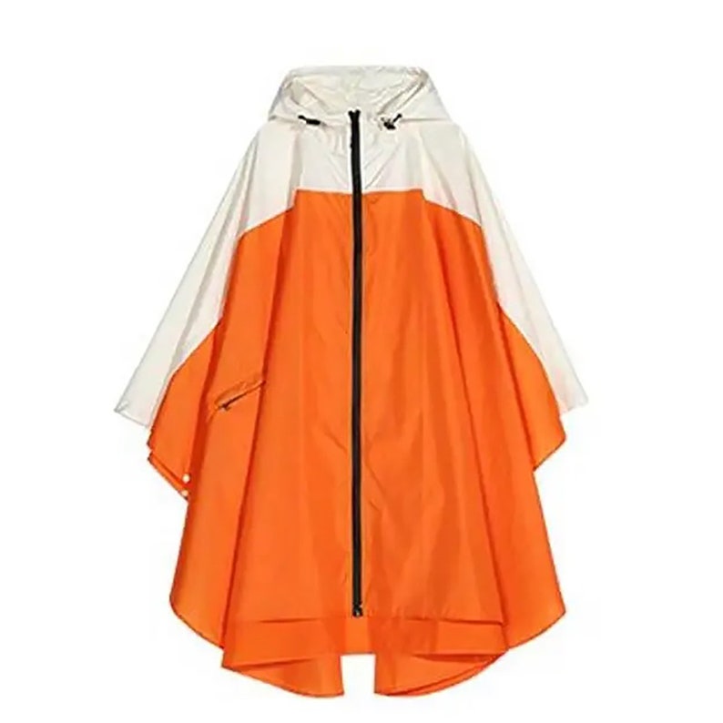 Rhea Rain Poncho Elegant, breathable, figure-hugging rain poncho/rain cape/rain jacket for cycling/hiking/everyday life image 2