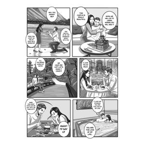 an Illustration in Comic Book Style or a Custom Illustration | Best gift for Mother's Day and Father's Day | Unique Anime Style Digital Gift