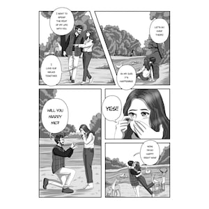 Comic Strip Illustrations for Your Anime or Manga Book Strip