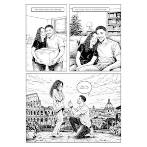 Custom Comic Book Strip