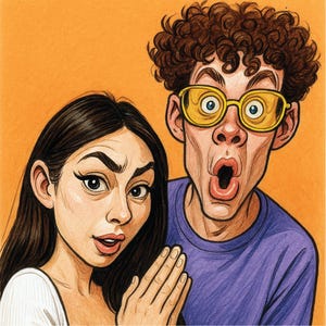 Art numérique caricature personnalisée - Cadeau personnalisé pour anniversaires, anniversaires ou fêtes d'entreprise