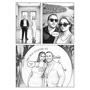 Custom comic SKETCH commission, original art