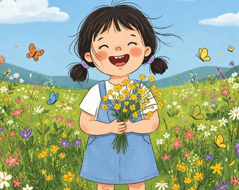 Ilustración personalizada de libros infantiles, artista disponible para contratar.