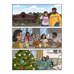 Benutzerdefinierte Comic-Buch-Hochzeits-Story-Ferngeschenk für Freund am Valentinstag
