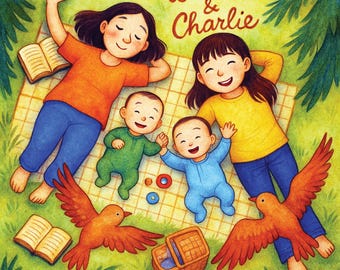 Full Custom Children book Illustrator for hire, Personalized books for kids, custom gifts for kids, self publish children picture books