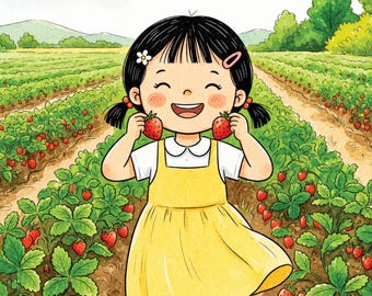 Personalized Children Book Illustration, Custom Cover Books
