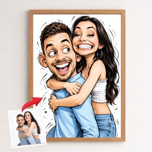 Custom Caricature Portrait – Funny Boss or Coworker Gift, Personalized Cartoon Drawing from Photo image 15