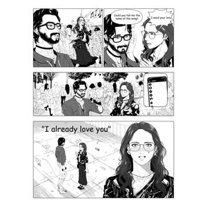 Personalized Custom Comic Book Comic Strip Gift